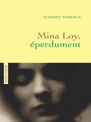 cover image of Mina Loy, éperdument